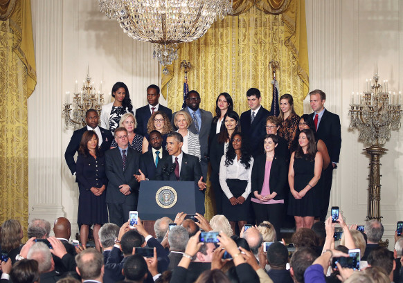 President Obama Celebrates US Entrepreneurship At White House Demo Day