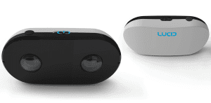 front and back angles of the Lucid cam