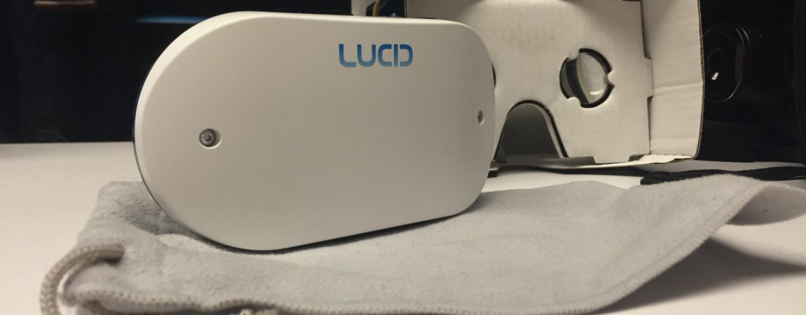 close-up of a Lucid 360 camera